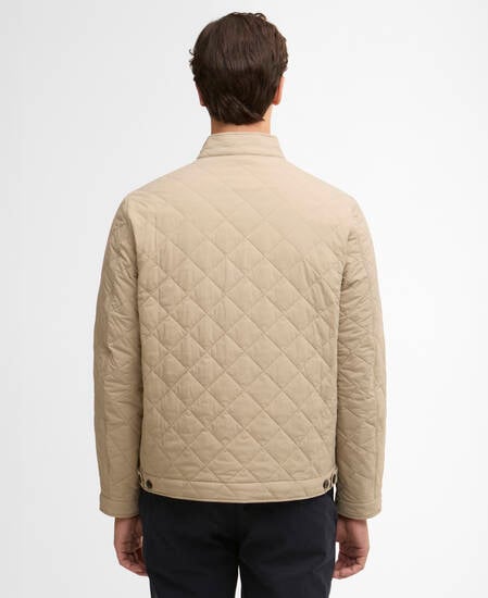 Tyneside Quilted Jacket Washed Stone