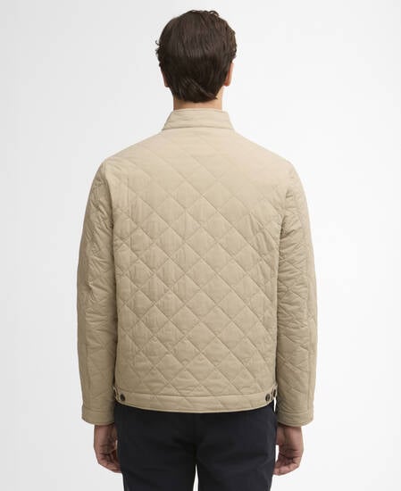 Tyneside Quilted Jacket Washed Stone