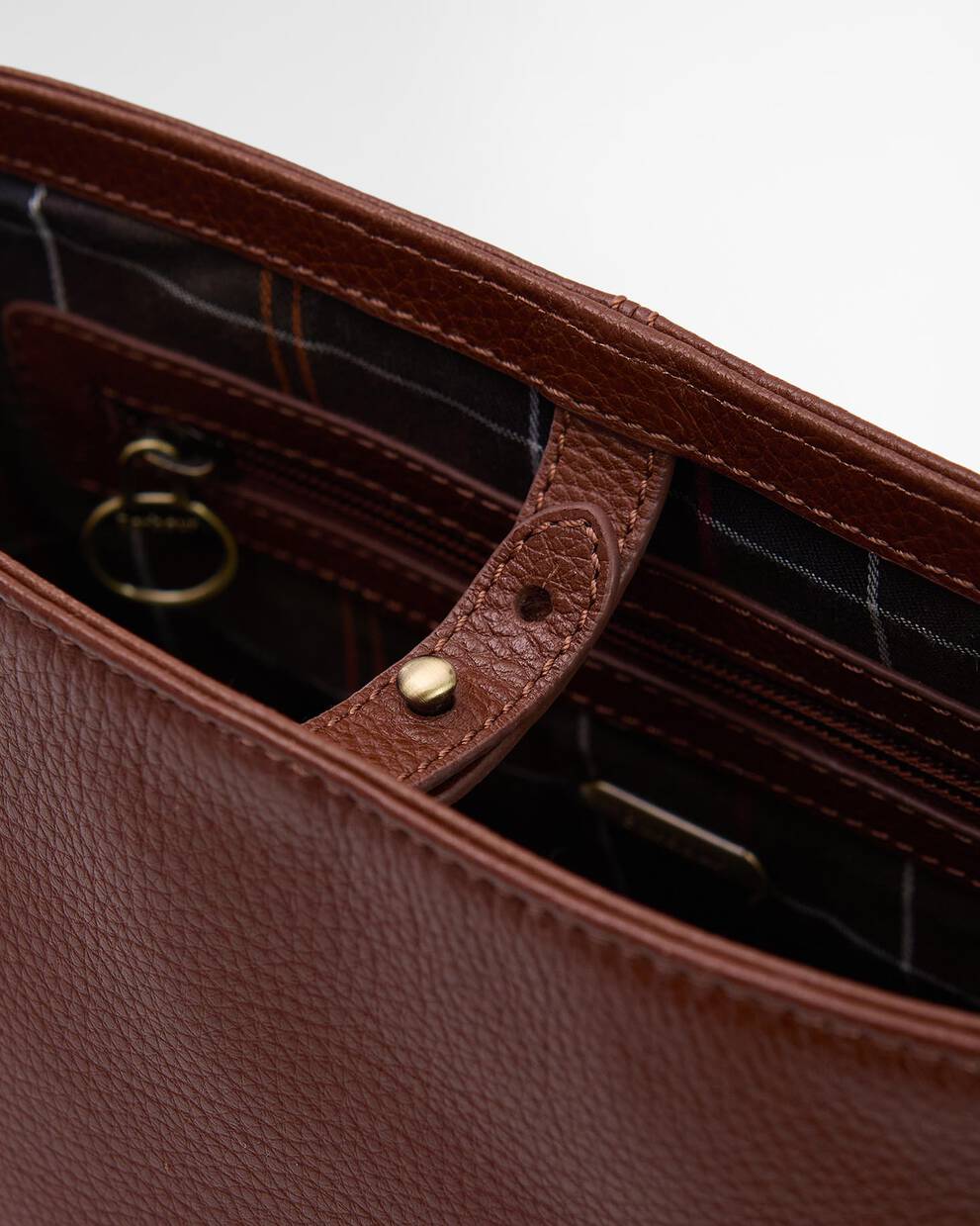 Borsa a secchiello in pelle Cedar