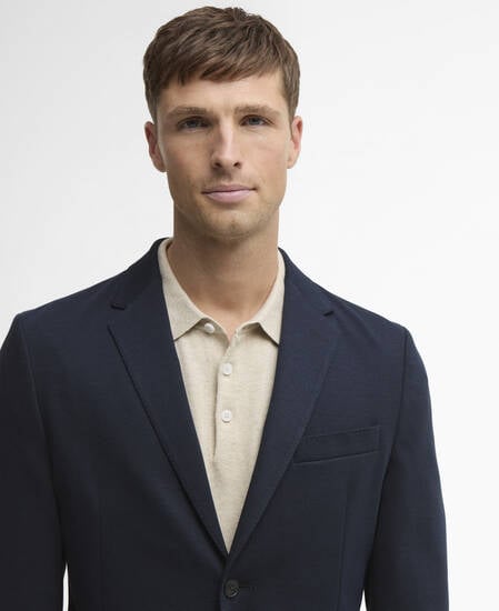Harthope Jersey Blazer Navy