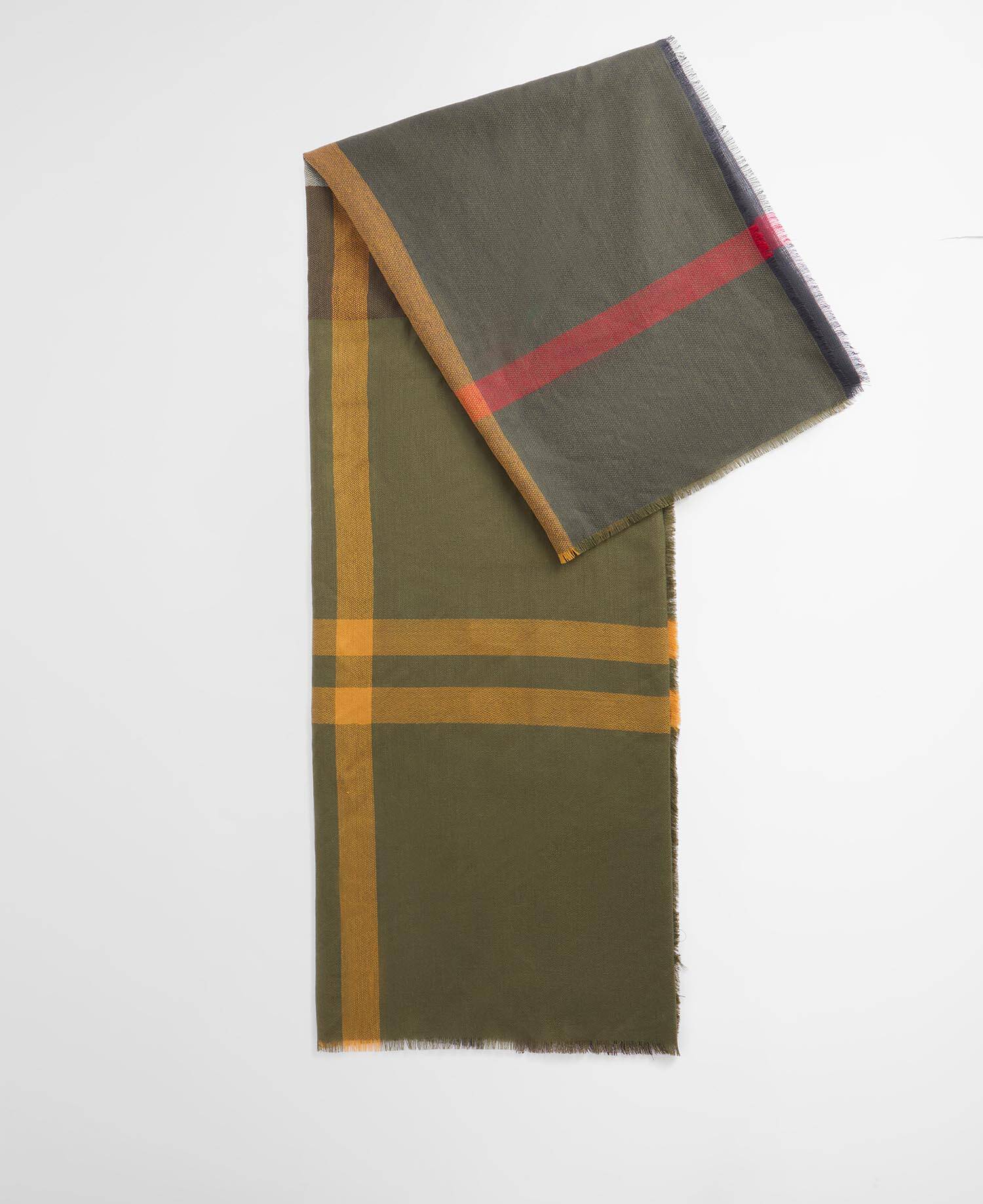 Schal Saffron Tartan Lambswool image number 0