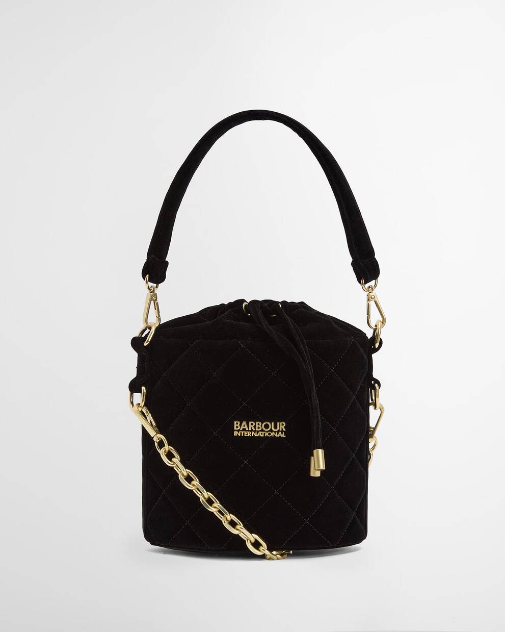 Balham Quilted Mini Bucket Bag