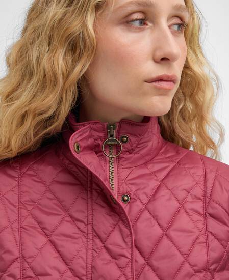 Flyweight Cavalry Quilted Jacket Wildberry