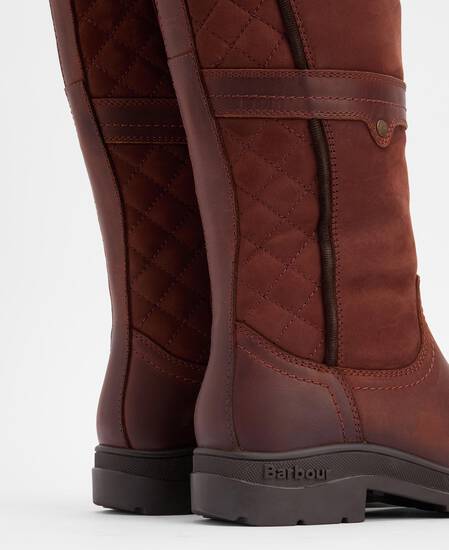 Stiefel Beaconsfield Knee-High Mahogony/Choc Nubuck