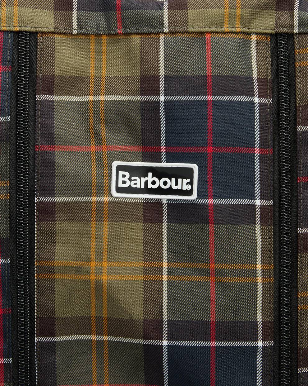 Borsa per stivaletti in tartan