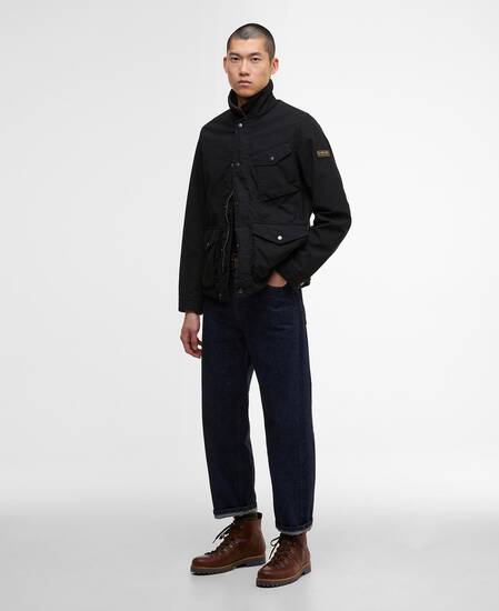 Wachsjacke Drifter Black