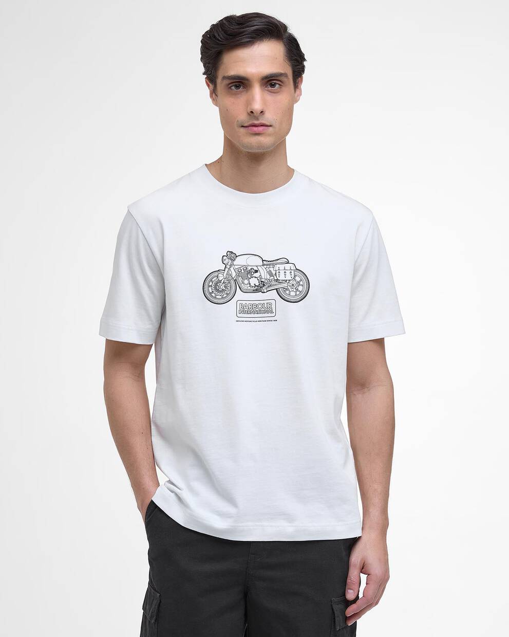 Morris Motorbike Graphic T-Shirt