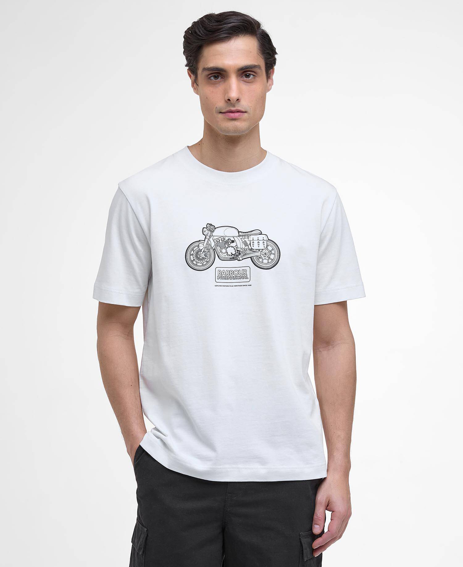 Morris Motorbike Graphic T-Shirt image number 0