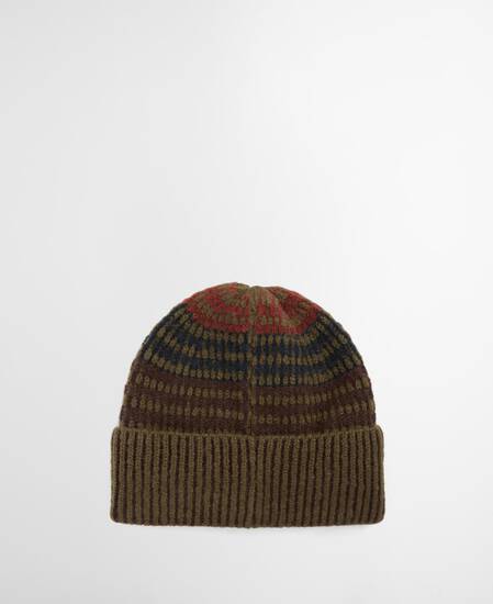 Harray Beanie Olive/Fired Brick Harray Beanie Olive/Fired Brick