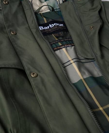 Maple Waterproof Jacket Olive/Ancient Tartan