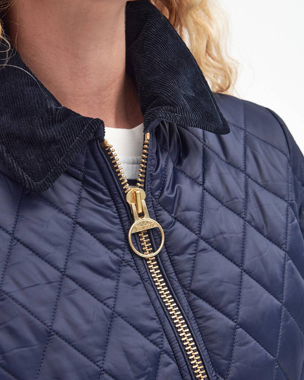 Giacca trapuntata Beadnell dalla vestibilit&agrave; aderente