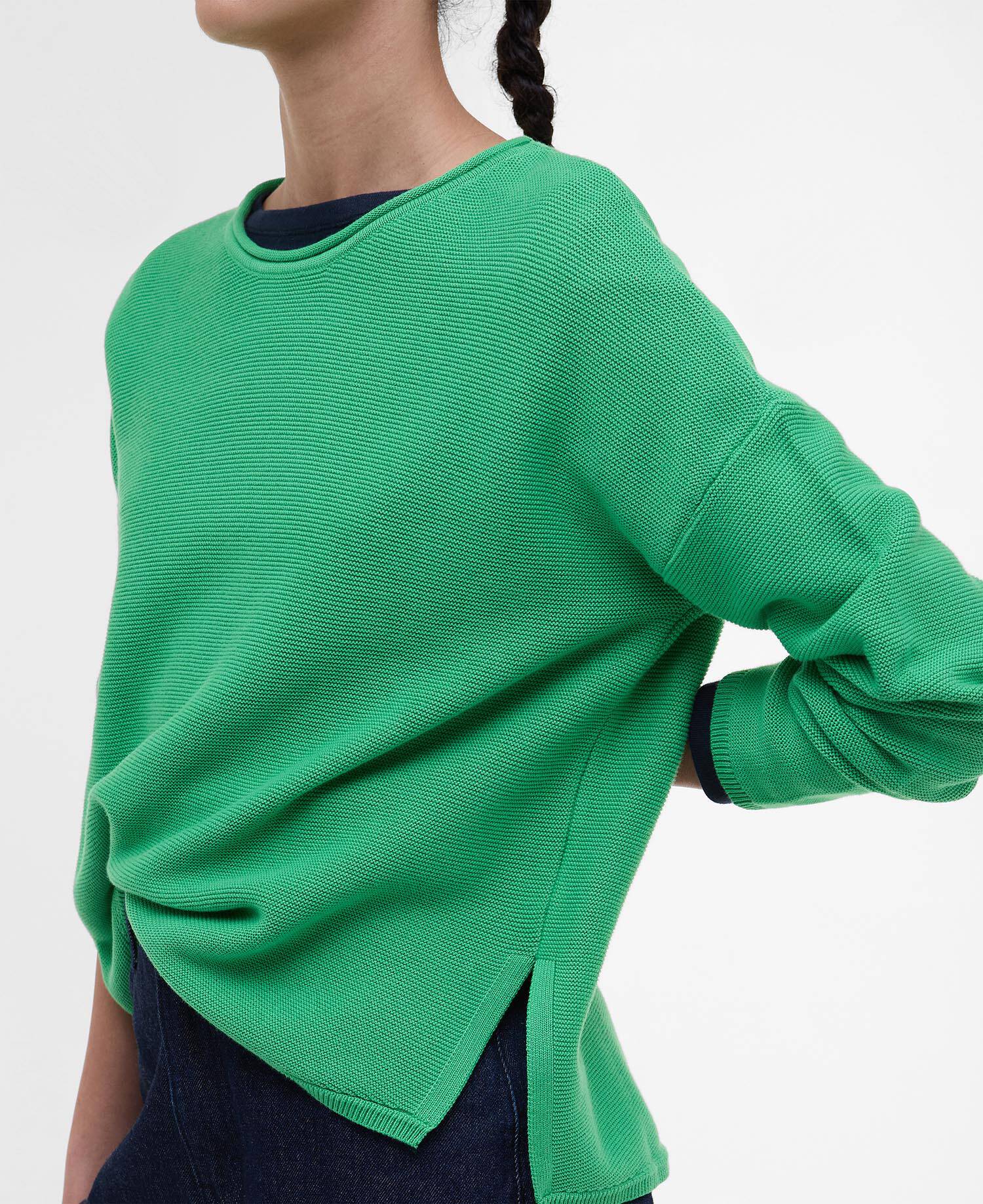 Pullover Marine Rundhalsausschnitt image number 3