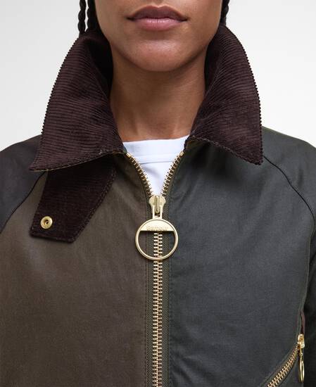 Arlene Waxed Jacket Beech/Ancient Tartan