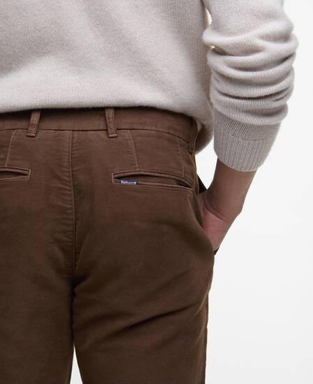 Pantaloni in fustagno dalla vestibilità leggermente aderente Dark Sand Pantaloni in fustagno dalla vestibilità leggermente aderente Dark Sand