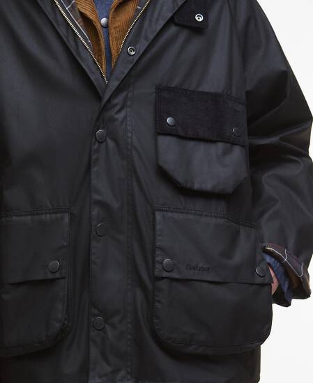 Wachsjacke Modified Solway Black