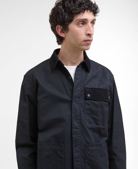 Overshirt Silverbay Oversized Twill Black