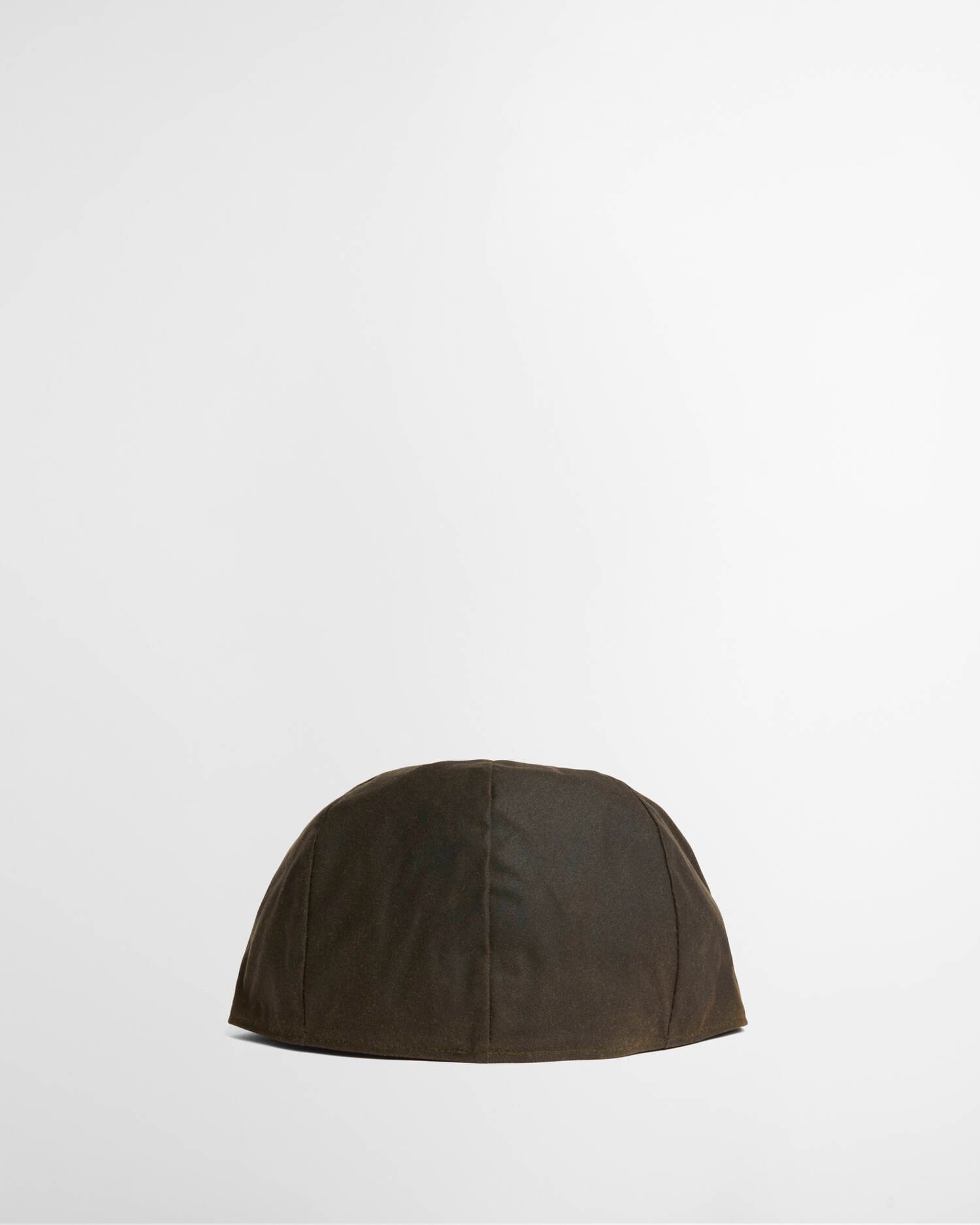 Waxed Flat Cap Olive image number 1