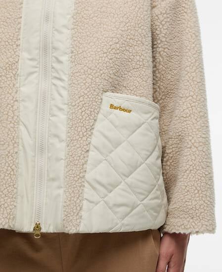 Fleecejacke Brawby Silver Cloud/Oatmeal