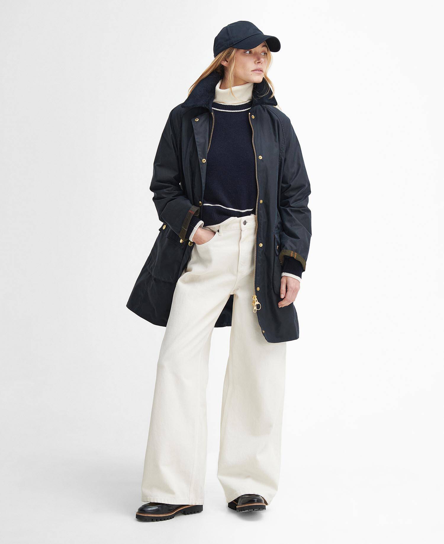 Giacca cerata lunga Beadnell image number 1