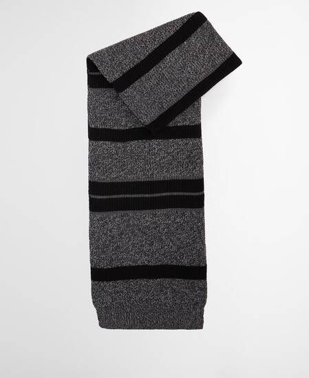 Boston Beanie & Scarf Gift Set Black/Grey