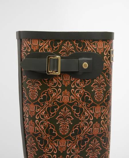 Barbour FARM Rio Cami Wellingtons Pineapple Print