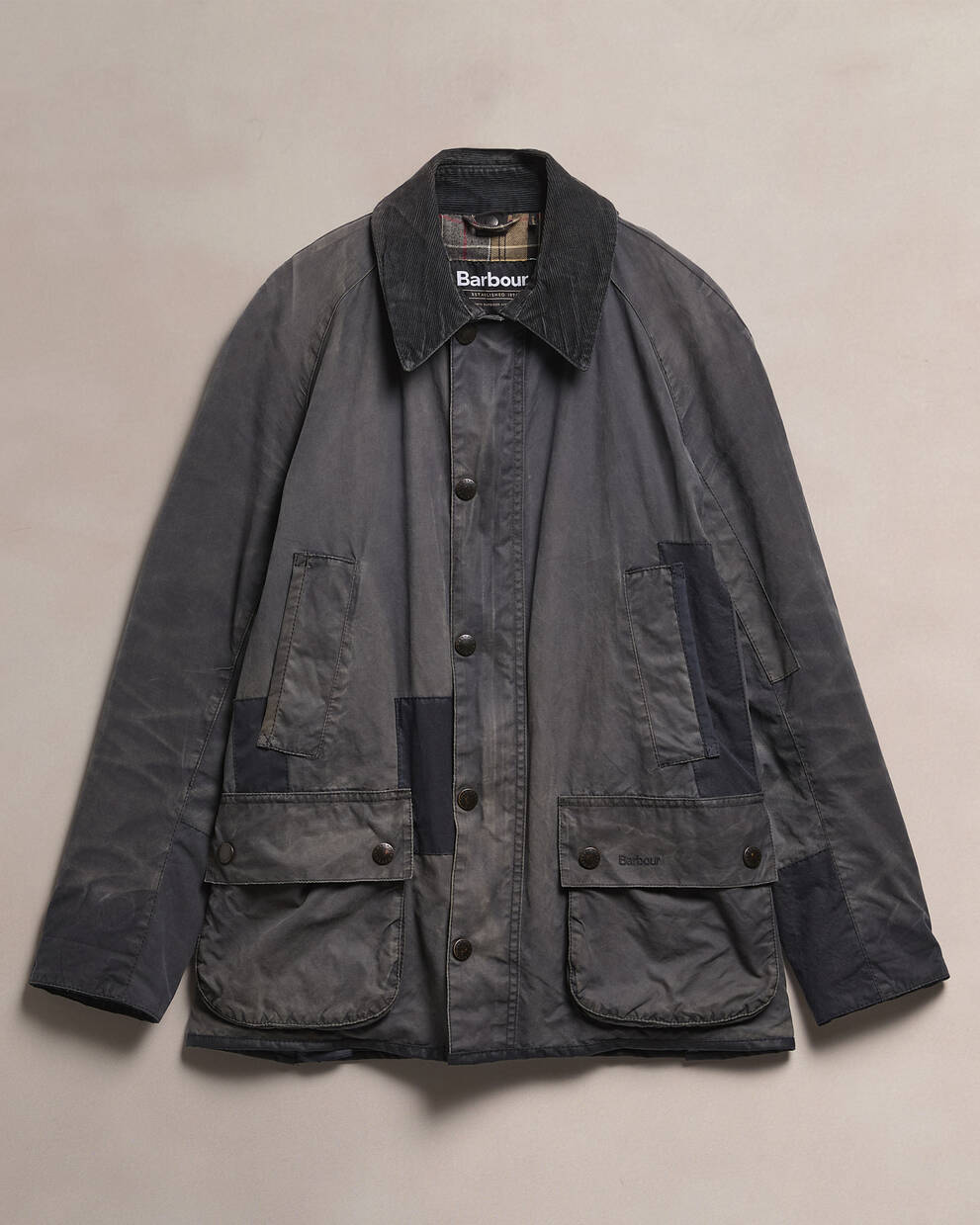 Barbour Re-Loved Men's Ashby Waxed Jacket - Size S