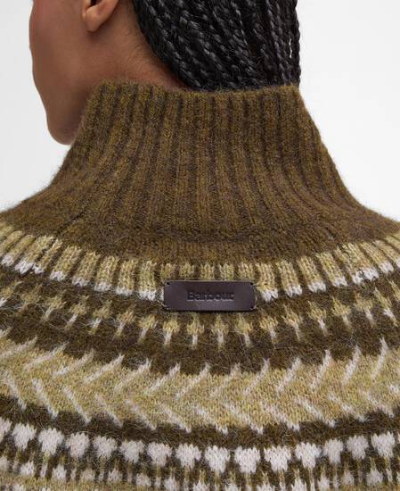 Lorrie Fair Isle Roll-Neck Jumper Multi