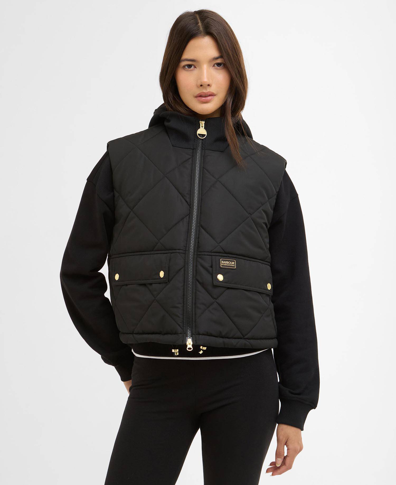 Nia Gilet Black image number 0