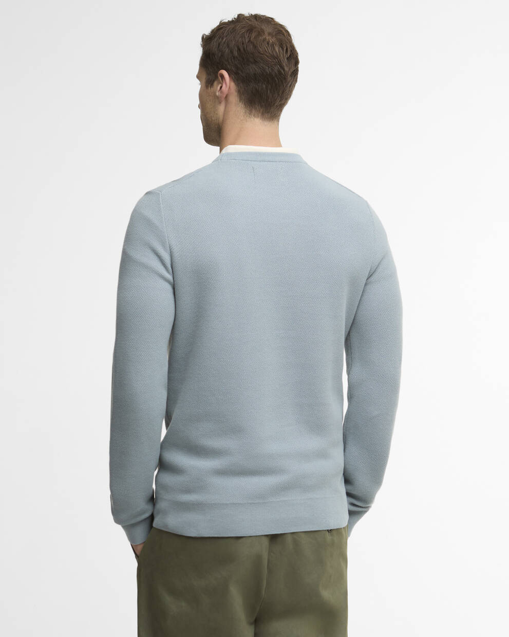 Essential Honeycomb Crew Neck Sweater