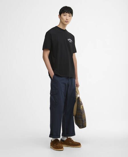 1946 Graphic OS T-Shirt Black