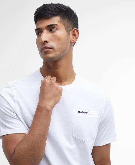 Langdon Pocket T-Shirt Classic White