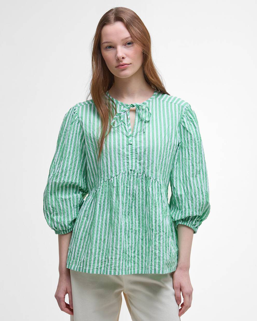 Daison Striped Blouse