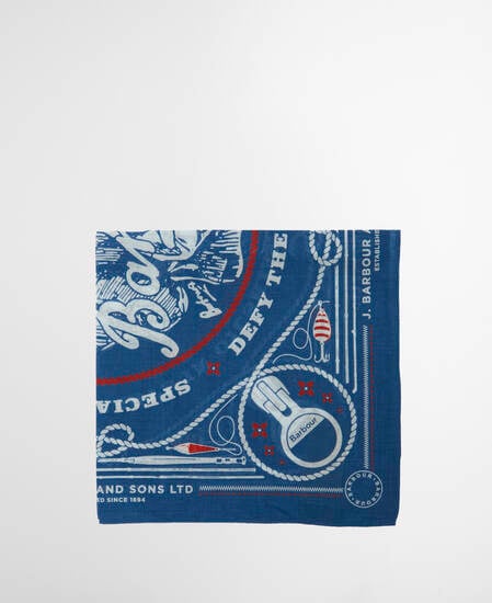 Bandana Heritage Sailboat Blue