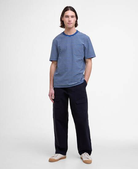 Frensham Striped T-Shirt Dark Denim