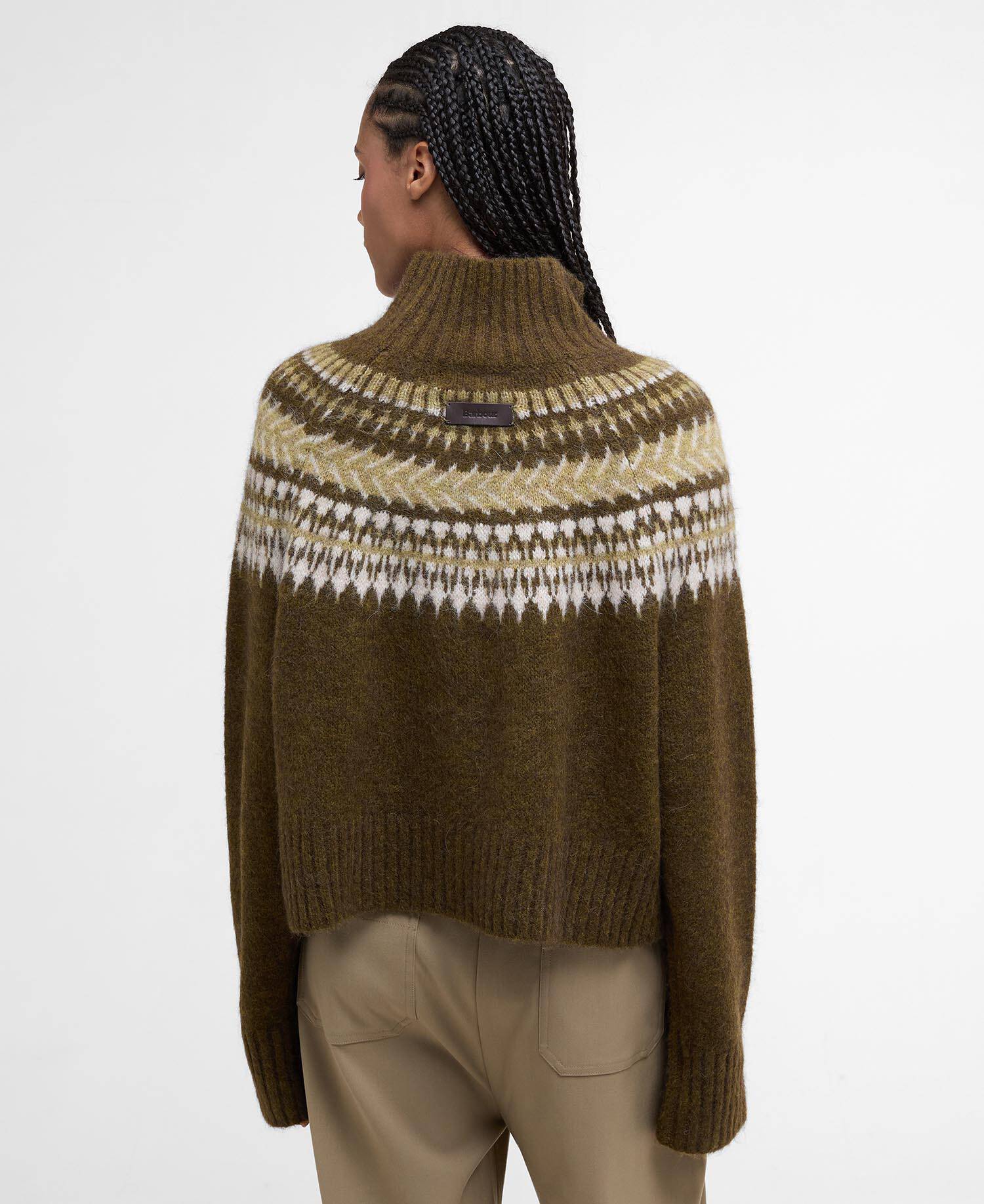 Lorrie Fair Isle Roll-Neck Jumper image number 2