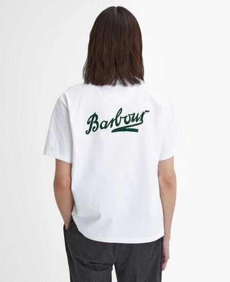 Bowery Oversized Graphic T-Shirt Classic White