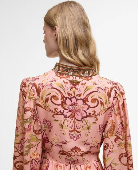 Barbour FARM Rio Alice Maxi Dress Tropical Print