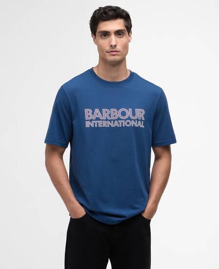 T-shirt con stampa Essential Insignia Blue