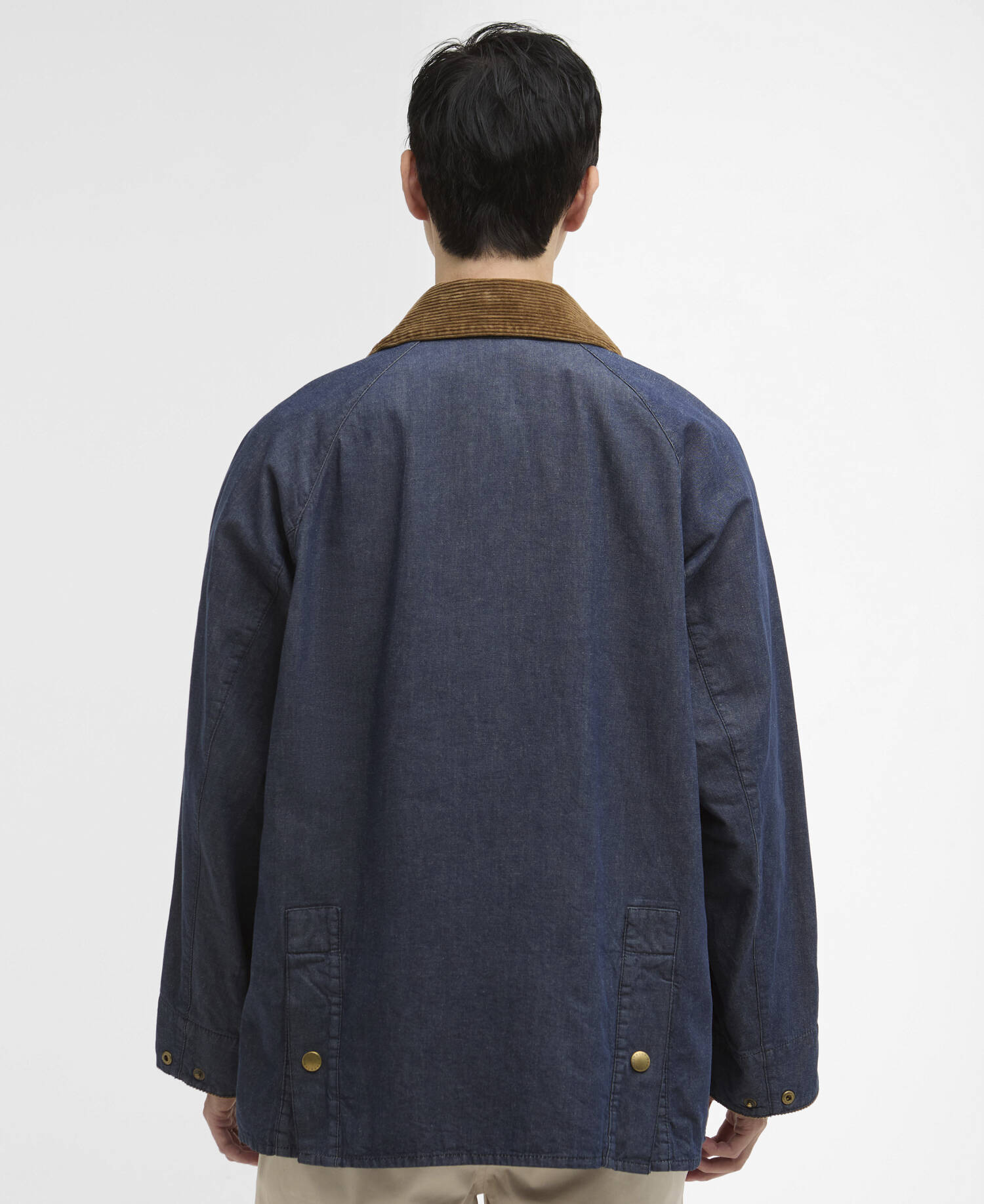 Oversized Bedale Denim Casual Jacket image number 2