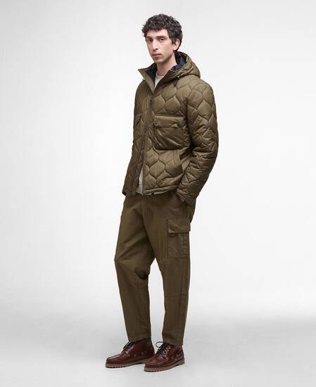 Steppjacke Re-Engineered Hooded Spey Beech Steppjacke Re-Engineered Hooded Spey Beech