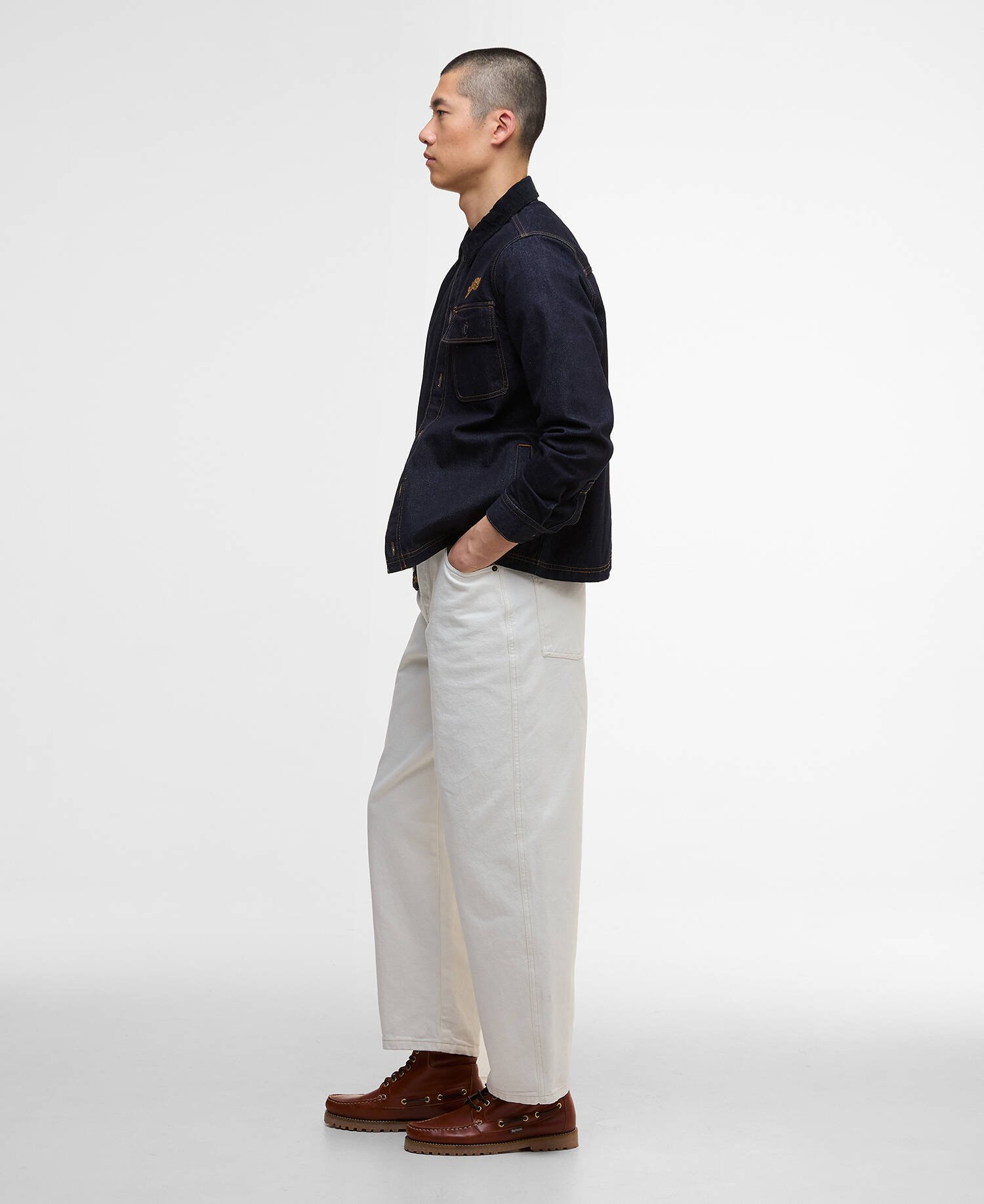 Overshirt in denim Pitstop image number 1