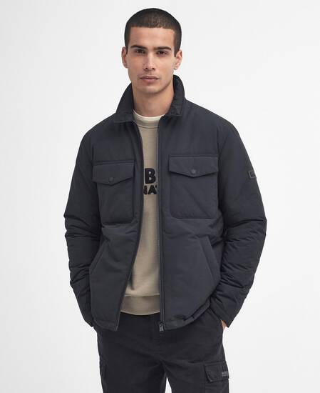 Distill Quilted Jacket Classic Black