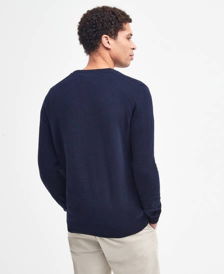 Essential V-Neck Jumper Classic Navy