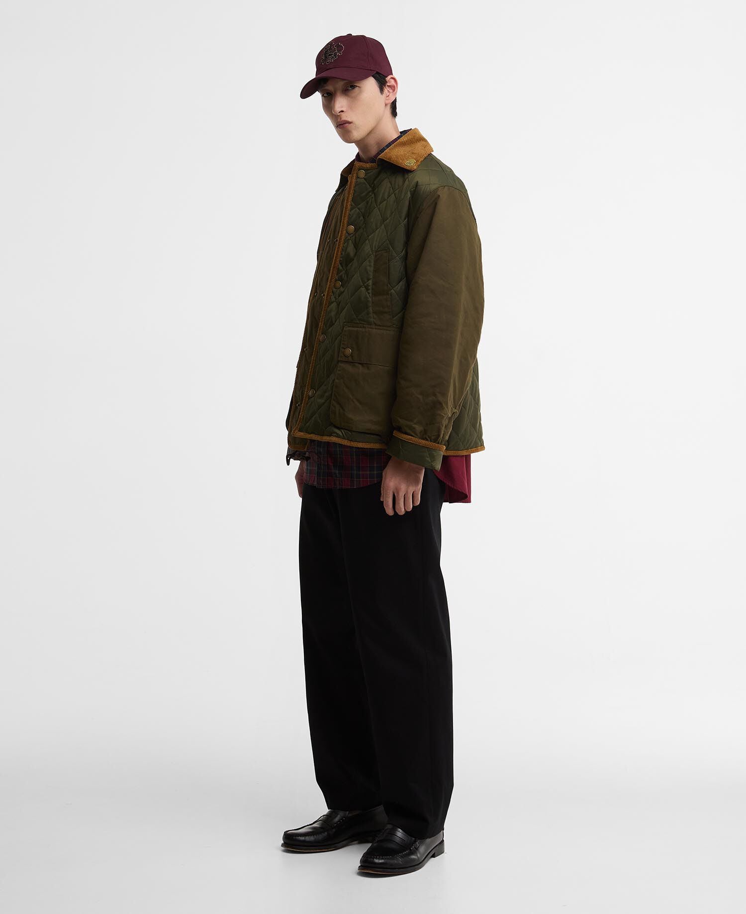 Barbour x Feng Chen Wang Fendale Quilted Jacket Olive