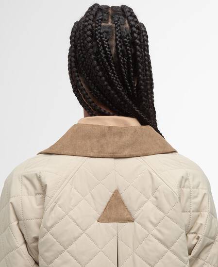 Anise Quilted Jacket Light Sand/Ancient