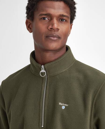Essentials Half-Zip Fleece Mid Olive