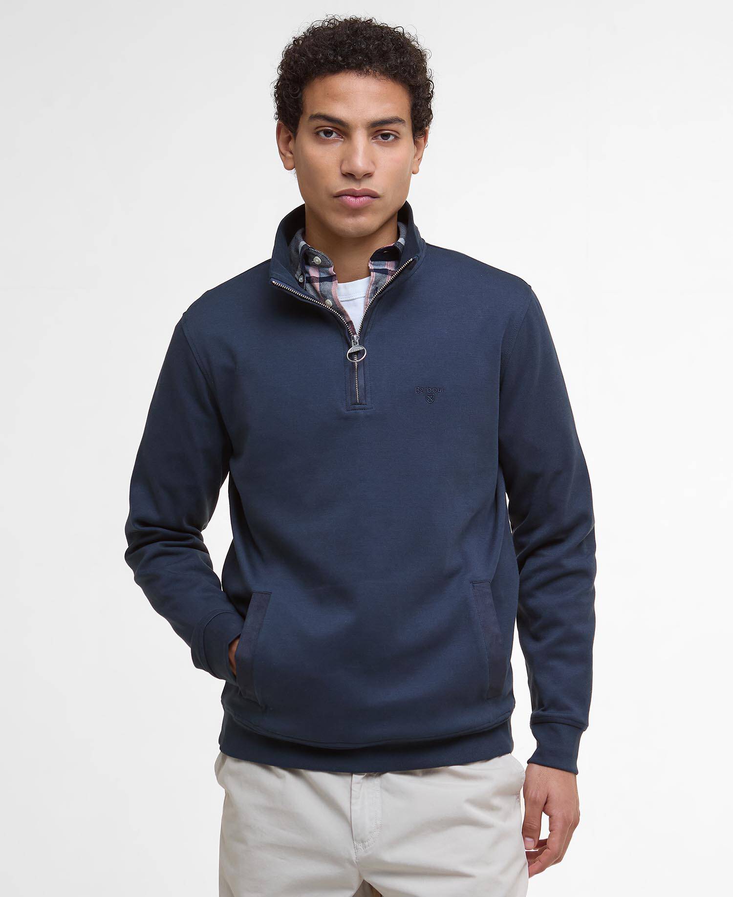 Lambeth Interlock Half-Zip Sweatshirt image number 0