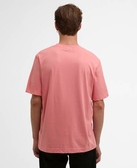 T-shirt con stampa Wilmslow Burnt Coral