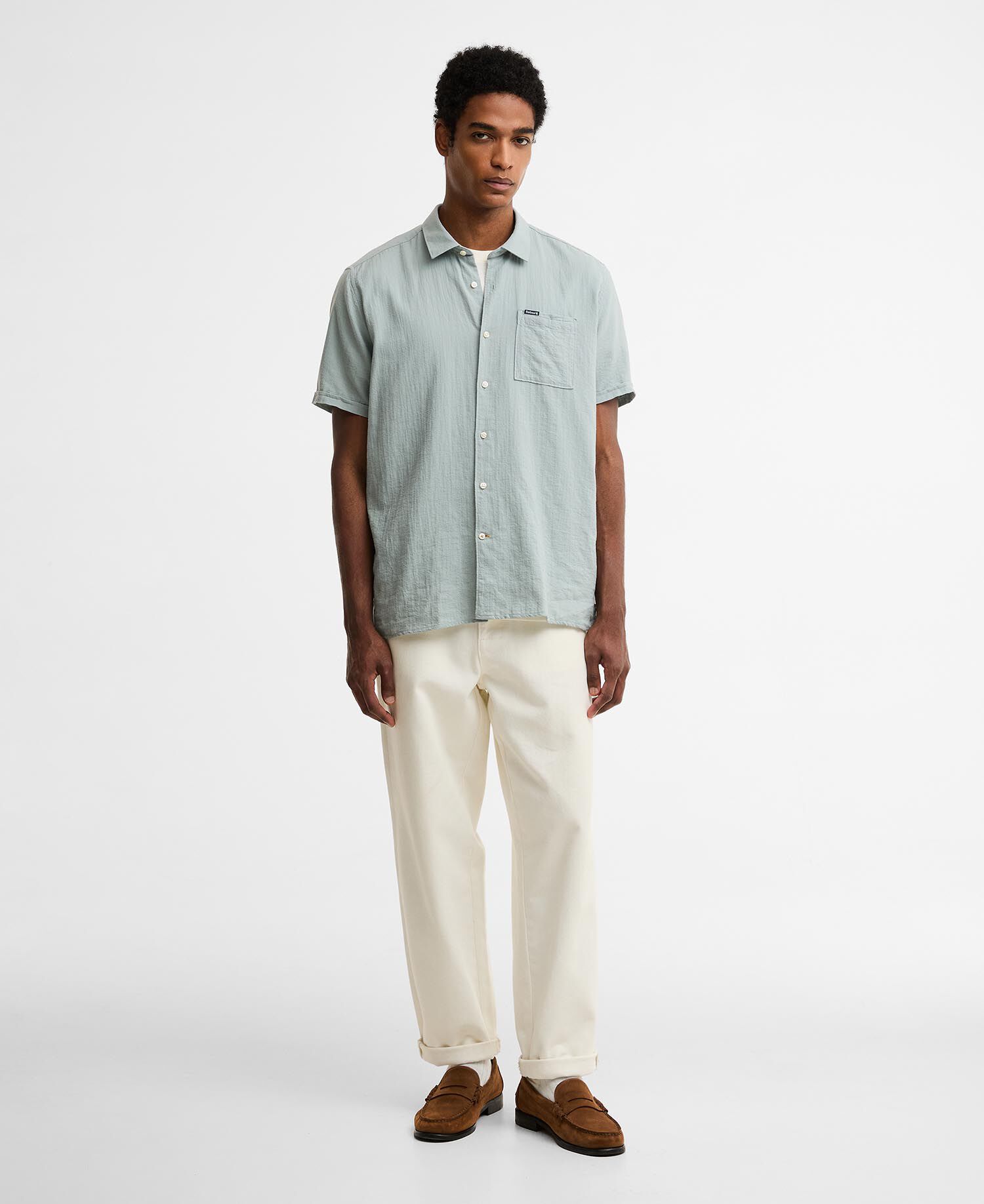 Kingswood Ripstop Short-Sleeved Shirt Dusty Slate