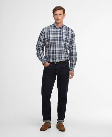 Hemd Witton Checked Regular Navy